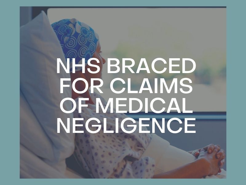 nhs medical negligence claims covid 19