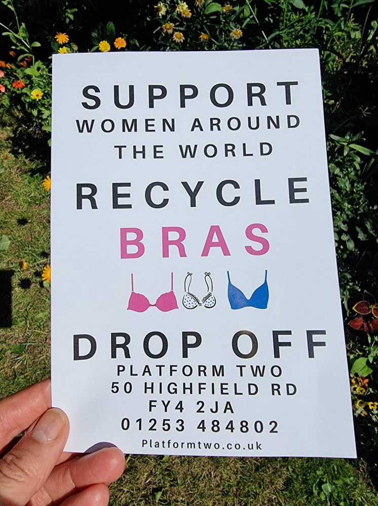 Please recycle your used (but good condition) bras here!! - Lytham St Annes  News